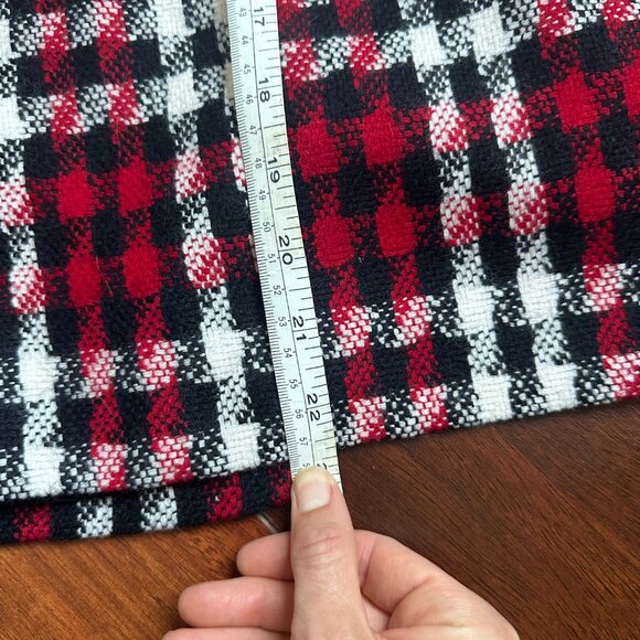 Talbots Houndstooth Wool Blend Skirt Size 8 - Picture 6 of 9